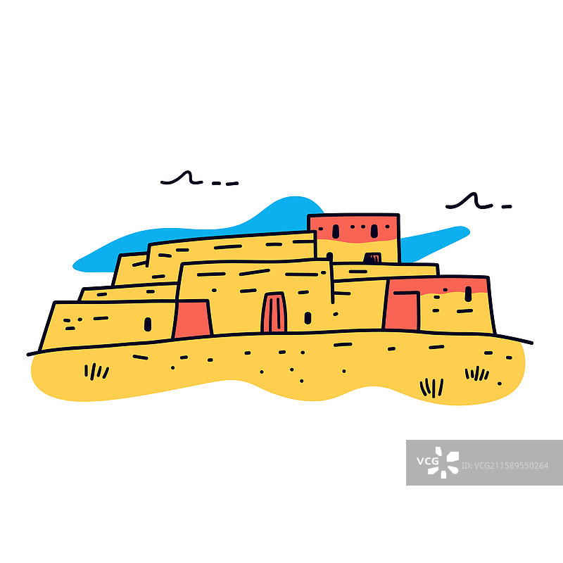 查科文化国家历史公园图片素材