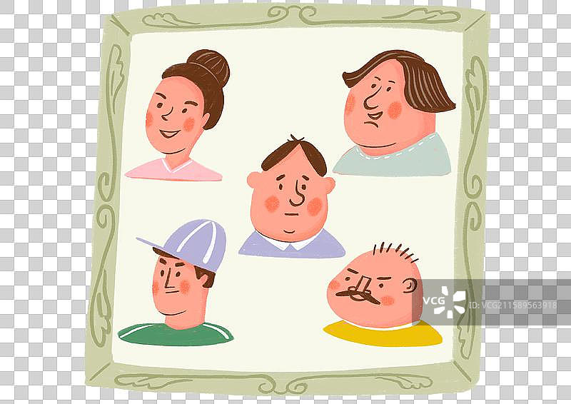 人物头像图片素材