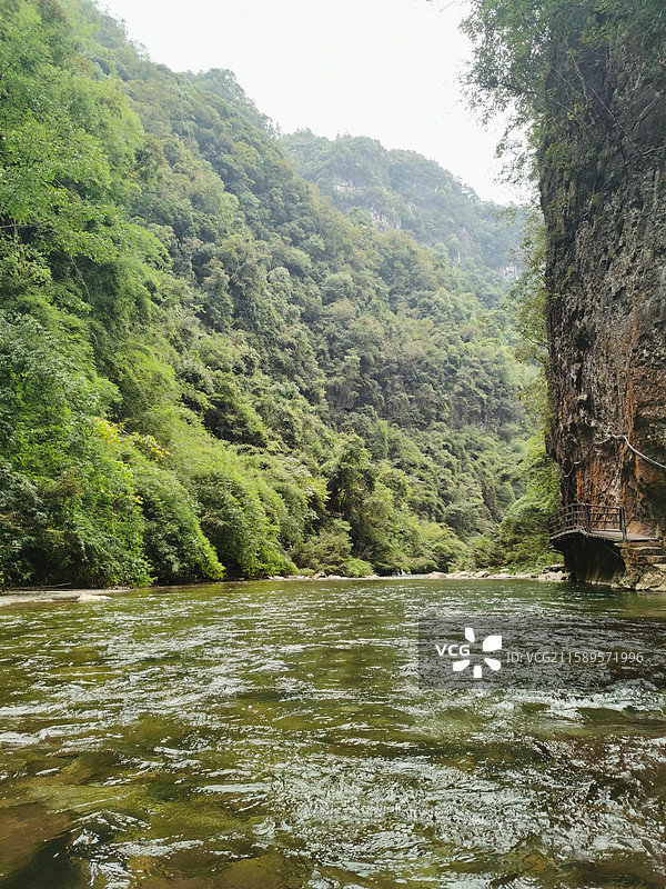 施秉县杉木河漂流景区图片素材