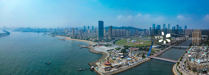 大连市 沙河口区 星海广场 一方城堡 会展中心图片素材