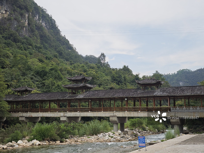 施秉县杉木河漂流终点图片素材