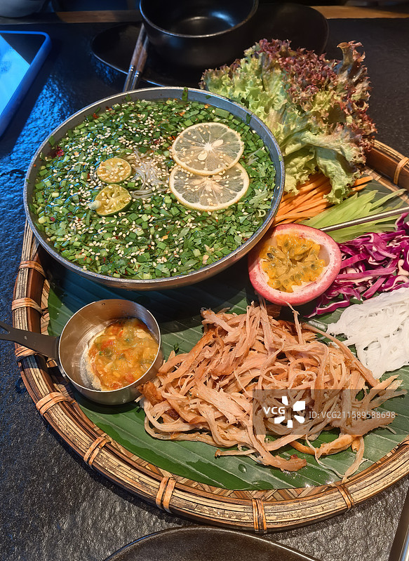 云南菜撒撇图片素材