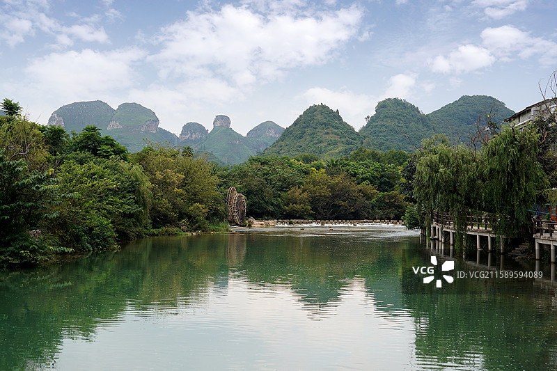 贵州省安顺市石头寨景区图片素材
