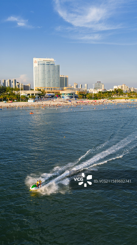 广西北海银滩景区风光图片素材
