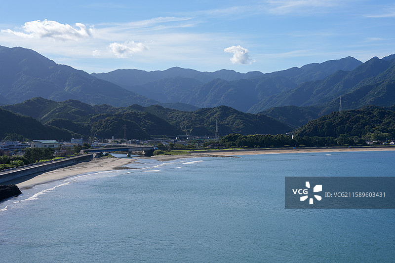 日本 和歌山县 那智胜浦町图片素材