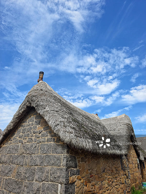 海草屋（威海东楮岛风景区）图片素材