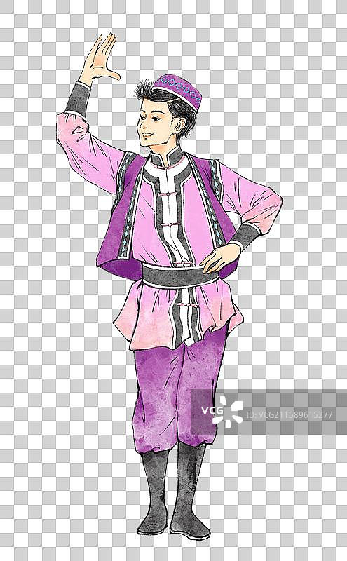 56民族，回族图片素材