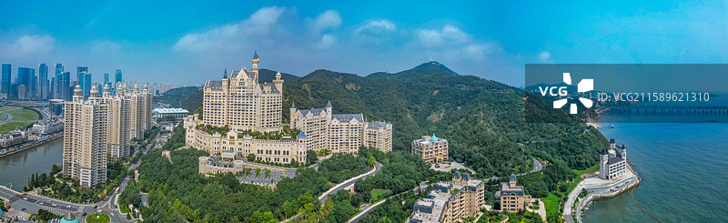 大连市 沙河口区 星海广场 一方城堡 会展中心图片素材