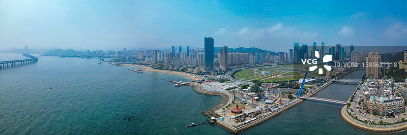 大连市 沙河口区 星海广场 一方城堡 会展中心图片素材