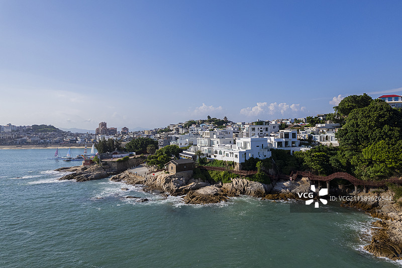 海景与蓝天建筑图片素材