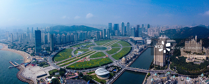 大连市 沙河口区 星海广场 一方城堡 会展中心图片素材