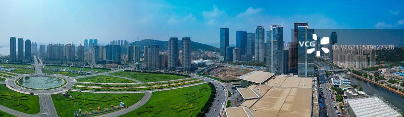 大连市 沙河口区 星海广场 一方城堡 会展中心图片素材