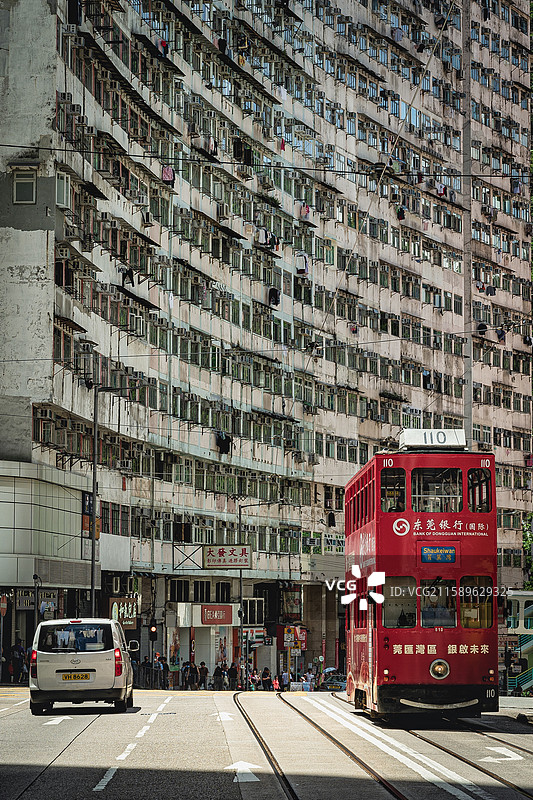 香港怪兽大厦图片素材