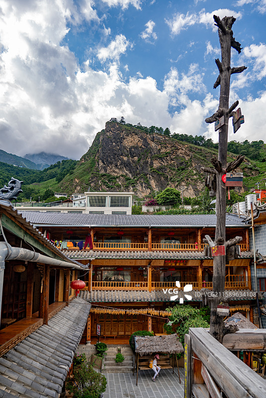 2025虎跳峡高路徒步图片素材