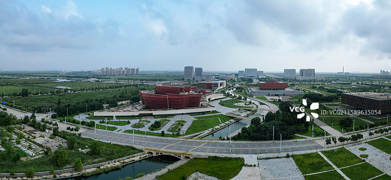 盘锦市 大洼区 直方街 规划馆 辽东湾 创业中心图片素材