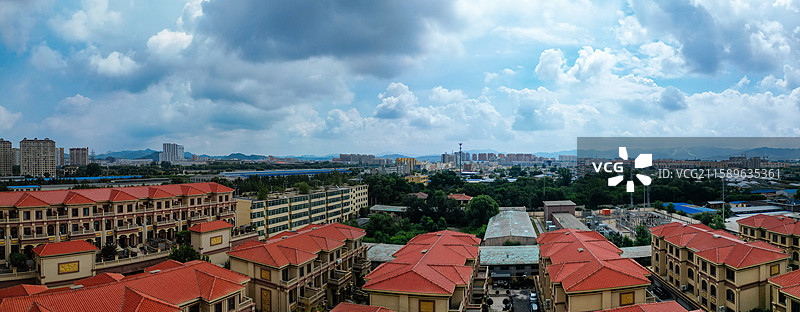 盖州市 七家屋 小吴屯 清河广场 大清河 航拍图片素材