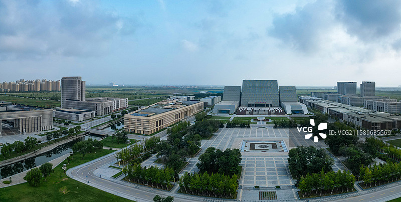 盘锦市 大洼区 直方街 规划馆 辽东湾 创业中心图片素材