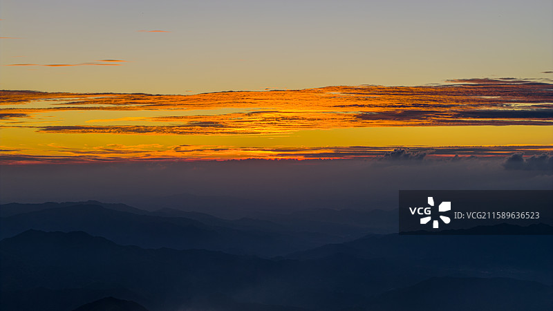 武功山的两天一夜图片素材
