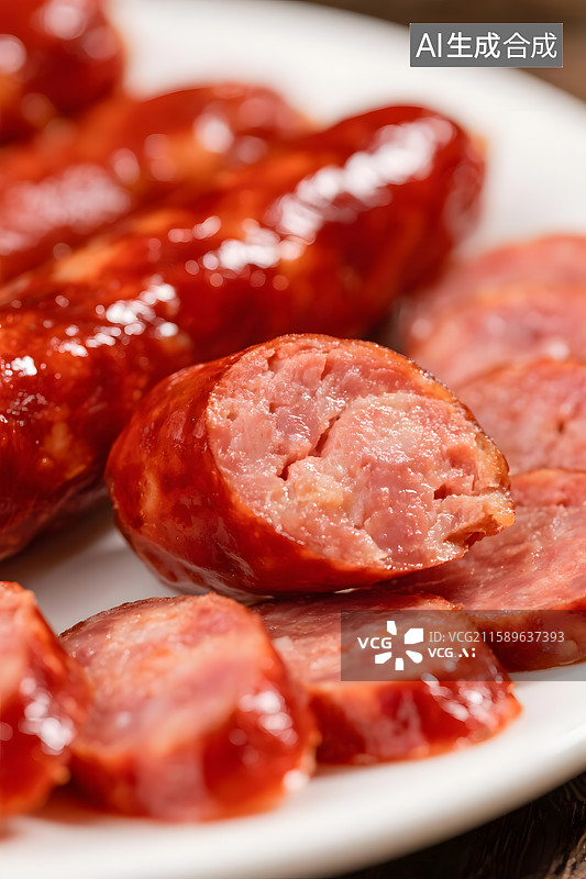 【AI数字艺术】哈尔滨红肠图片素材