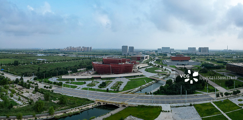 盘锦市 大洼区 直方街 规划馆 辽东湾 创业中心图片素材