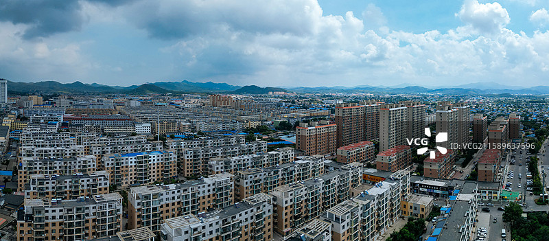 盖州市 七家屋 小吴屯 清河广场 大清河 航拍图片素材