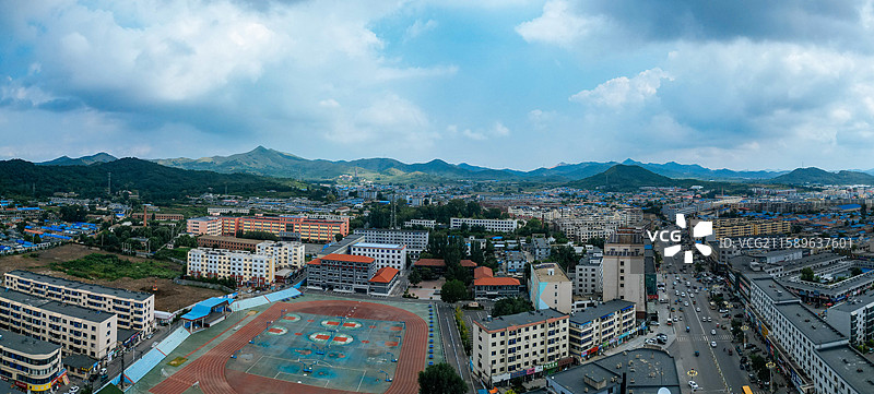 盖州市 七家屋 小吴屯 清河广场 大清河 航拍图片素材