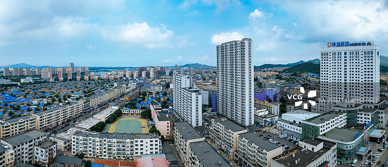 盖州市 七家屋 小吴屯 清河广场 大清河 航拍图片素材