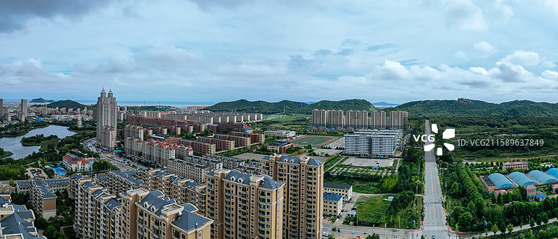 庄河市 明珠湾 世纪广场 暖水村 大连图片素材