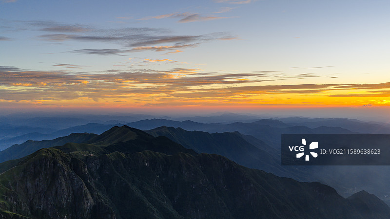 武功山的两天一夜图片素材