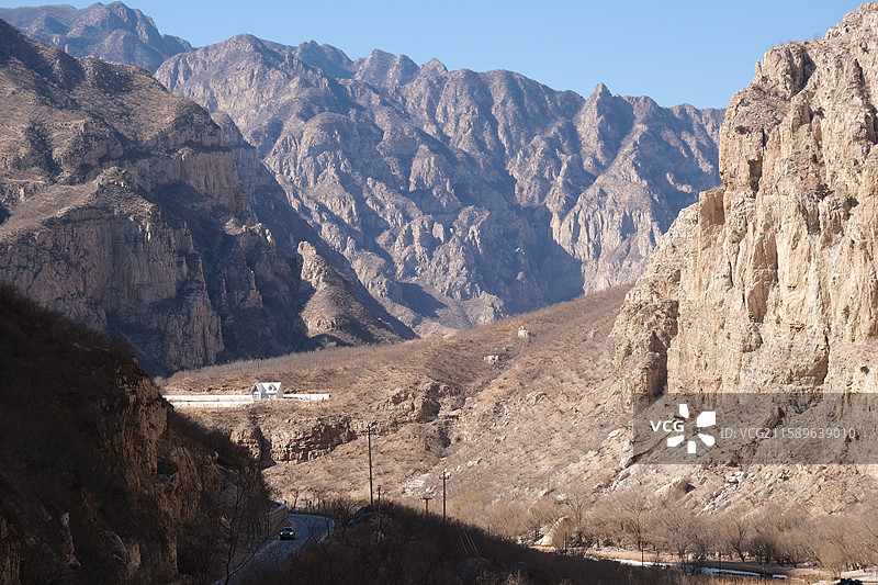 幽州大峡谷自然风光图片素材