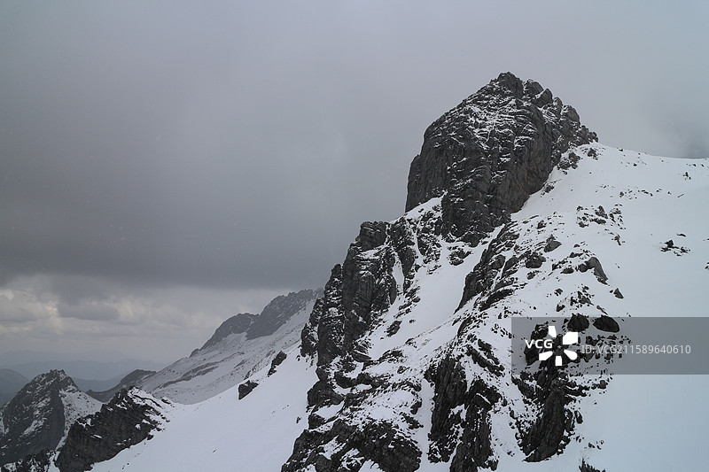 云南省丽江市玉龙县玉龙雪山图片素材