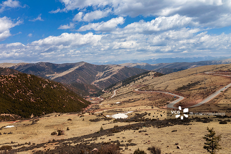 西藏行（川藏318青藏109）巴塘到左贡（觉巴山 东达山 如美镇）图片素材