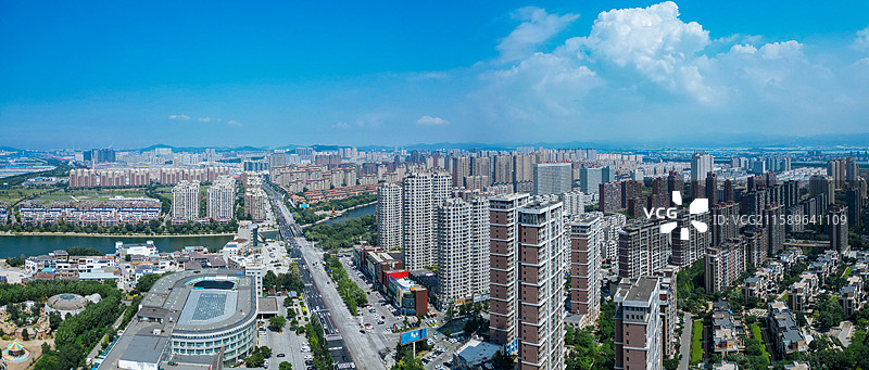 营口市 鲅鱼圈区 辽东湾 月亮湖 港口 航拍图片素材