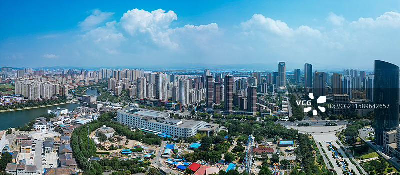 营口市 鲅鱼圈区 辽东湾 月亮湖 港口 航拍图片素材