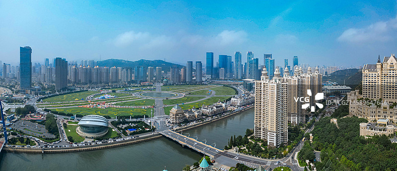 大连市 沙河口区 星海广场 一方城堡 会展中心图片素材