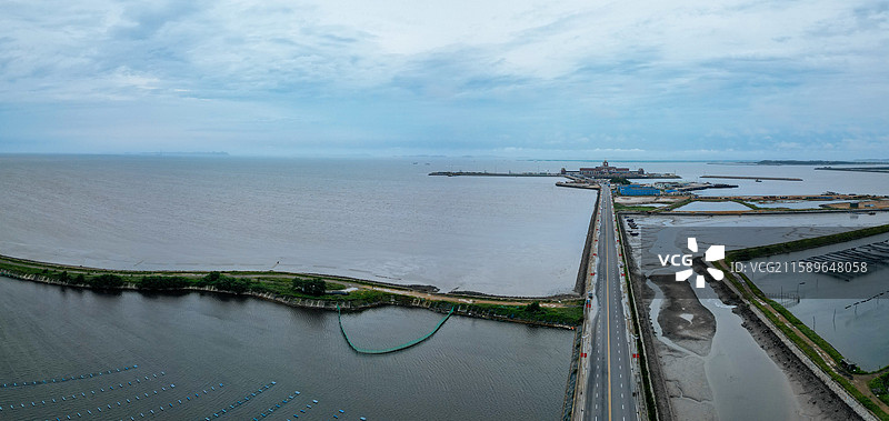 大连 皮口 普兰店区 滨海公路 皮口港图片素材