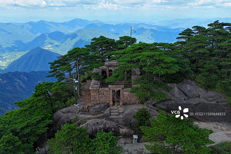 上饶三清山 龙虎殿图片素材