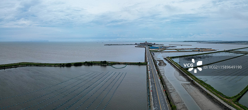 大连 皮口 普兰店区 滨海公路 皮口港图片素材