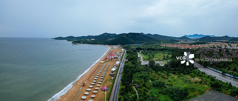 大连 金州区 金石滩 发现王国 金石路 金泉广场图片素材