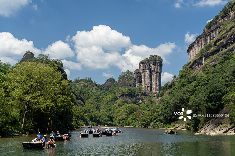 武夷山玉女峰图片素材
