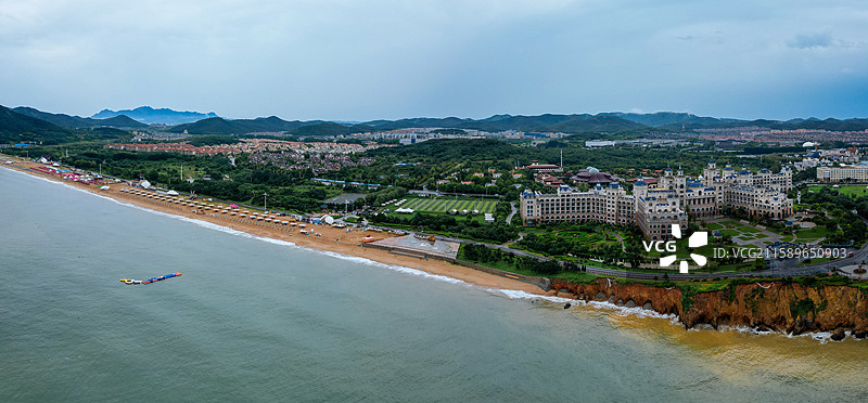 大连 金州区 金石滩 发现王国 金石路 金泉广场图片素材
