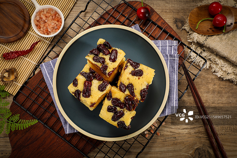 红枣方糕图片素材