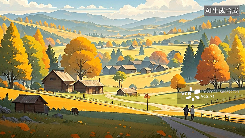 【AI数字艺术】自然风景图片素材