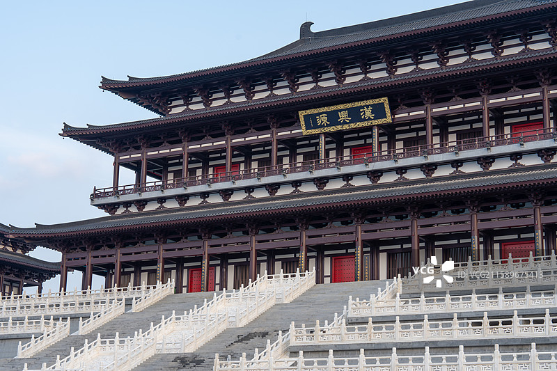 商丘永城汉风小镇图片素材