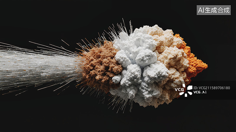 【AI数字艺术】爆炸瞬间图片素材