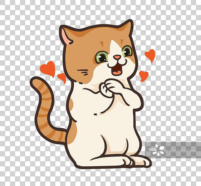 可爱小猫图片素材