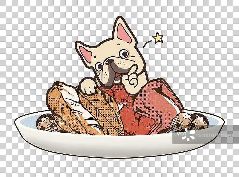 小狗推荐美食图片素材