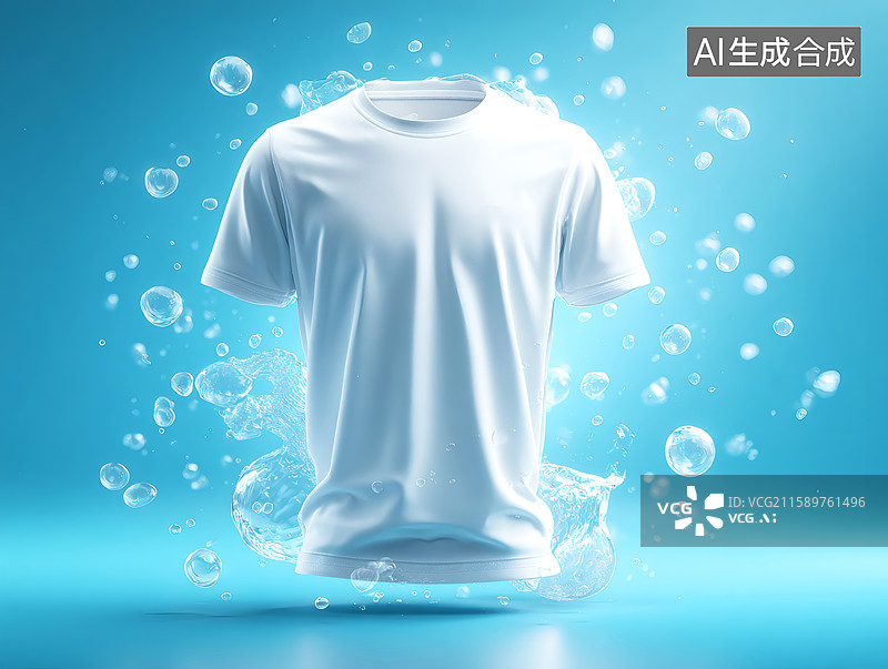 【AI数字艺术】正在清洗衣服图片素材