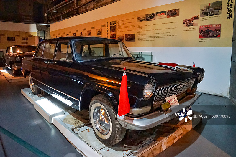 辽宁沈阳中国工业博物馆老爷车古董汽车图片素材