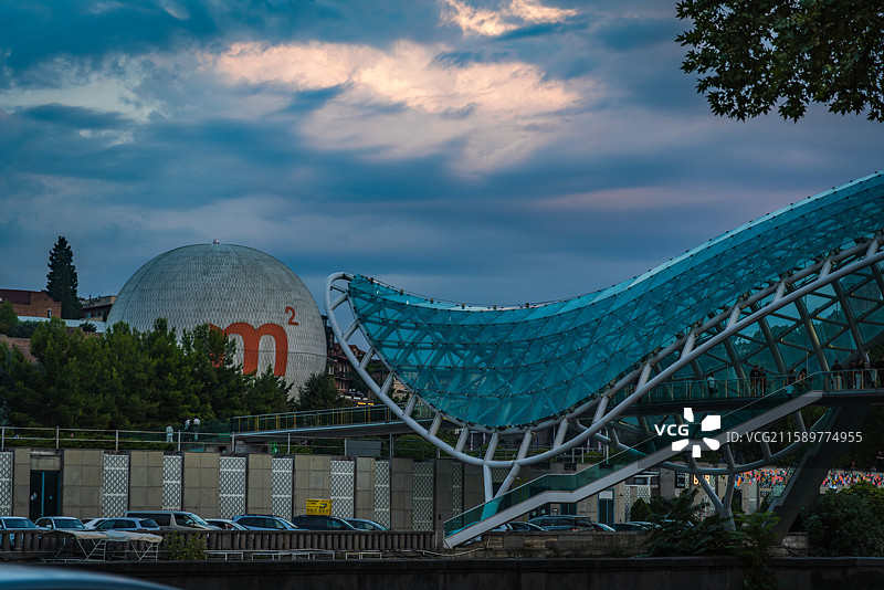 第比利斯和平桥图片素材